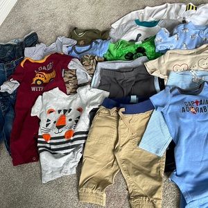 20 piece lot Baby boys clothes 3-6 months